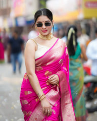Rani Noor – Banarasi Soft  Silk Saree